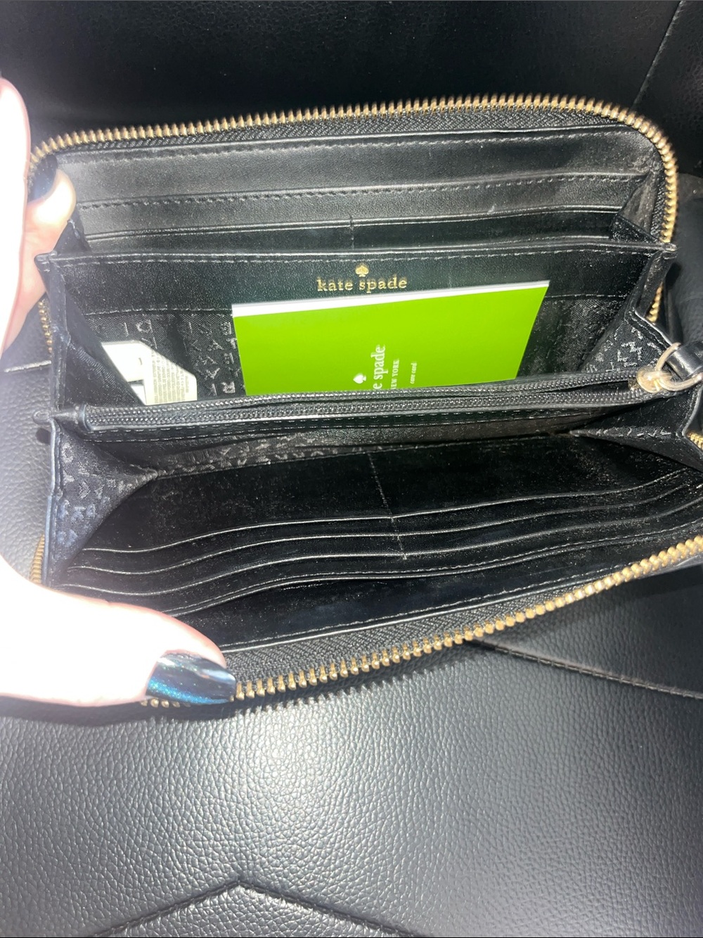 Kate Spade New York Garrett Street Neda Zip Around Wallet - Picture 5 of 10